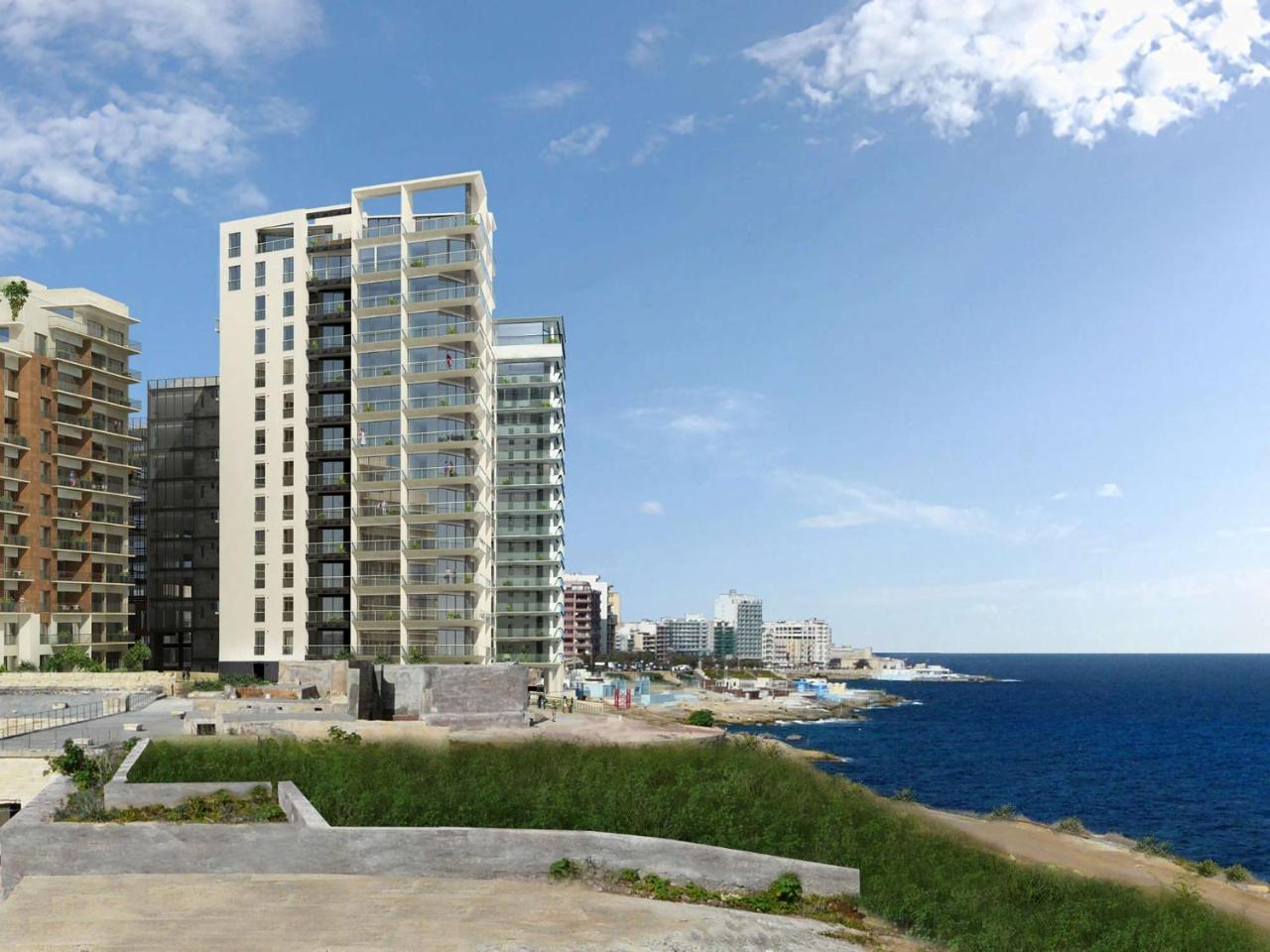 Seaview Apartment In Fort Cambridge, Sliema Exterior foto